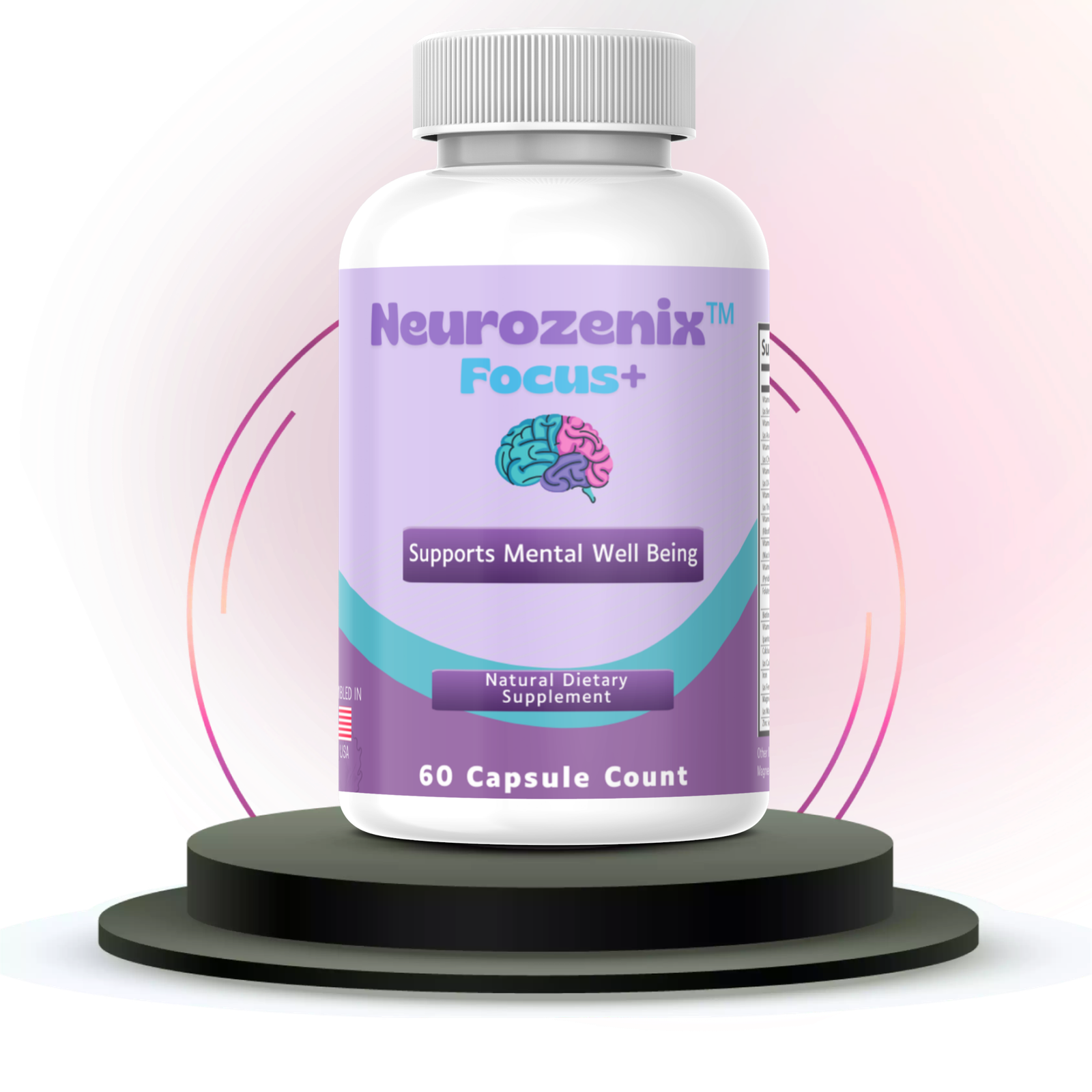 Neurozenix™ Focus+ 1 Bottle Image